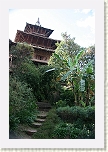 Patan - Templo de Taleju desde el jardín de Bhandarkhal en el Palacio Real