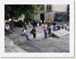 México DF - Jugando al ajedrez frente al Museo Mural Diego Rivera
