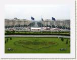 Bucarest. Vista desde el balcn de Ceaucescu. Palacio del Parlamento.