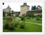 Monasterio de Sucevita. Jardines y murallas.