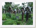 Maramures. Detalle del cementerio de Leud.