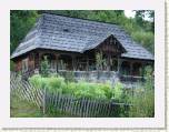 Maramures. Poienile Izei. Detalle de una casa.