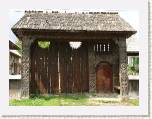 Maramures. Desesti. Puerta labrada.