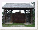 Maramures. Desesti. Puerta doble de la iglesia.